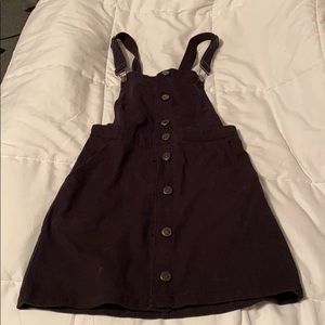 CUTE overall dress (never worn, tag on)